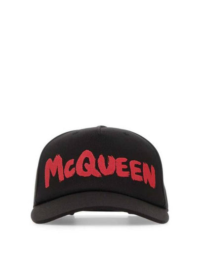 logo print baseball cap 7953034105Q - ALEXANDER MCQUEEN - BALAAN 2