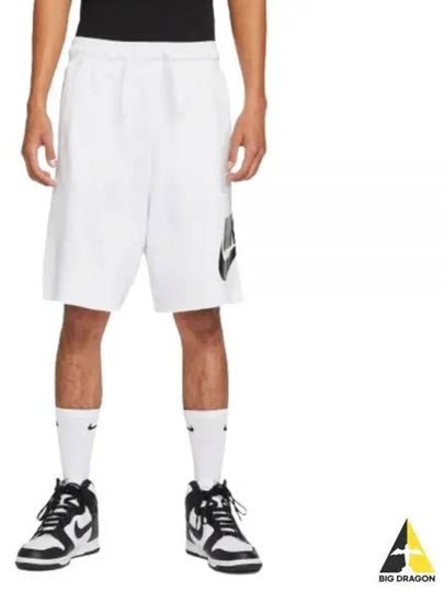 Men's NSW Club Alumni French Terry Shorts White - NIKE - BALAAN 2