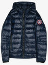 Crofton Hooded Down Padding Jacket Atlantic Navy - CANADA GOOSE - BALAAN 3