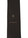 4G Silk Tie Black - GIVENCHY - BALAAN 6