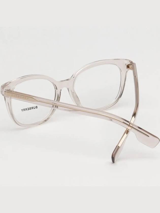 Eyewear Square Horn-rimmed Plastic Eyeglasses Grey - BURBERRY - BALAAN 5