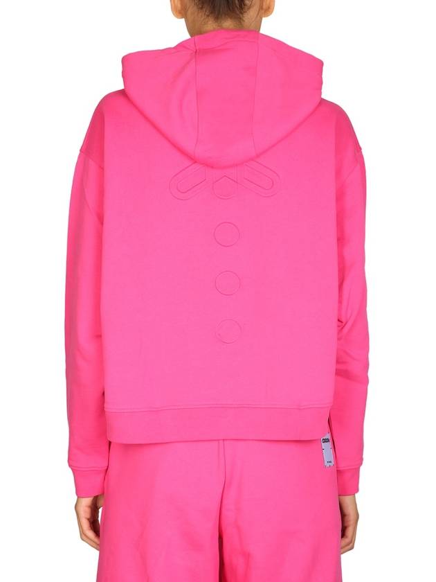 Hooded Sweatshirt 677342 RTJ116034 FUCHSIA - ALEXANDER MCQUEEN - BALAAN 4