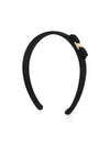 Vara Bow Headband Black - SALVATORE FERRAGAMO - BALAAN 3