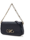 Women's Parker Medium Logo Shoulder Bag Black - MICHAEL KORS - BALAAN.