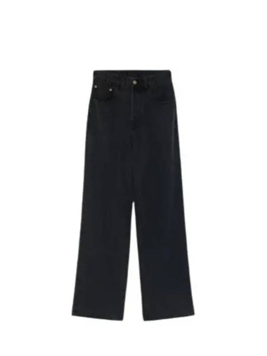 Le De Nimes Large Straight Jeans Black - JACQUEMUS - BALAAN 2