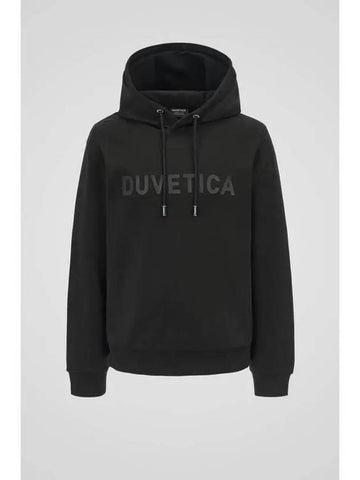 Cavazzo M Hoodie Black Men s Training Top - DUVETICA - BALAAN 1