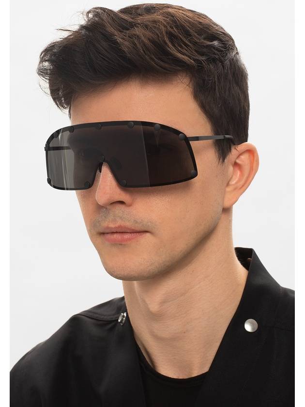 Rick Owens ‘Shielding’ Sunglasses, Men's, Black - RICK OWENS - BALAAN 2