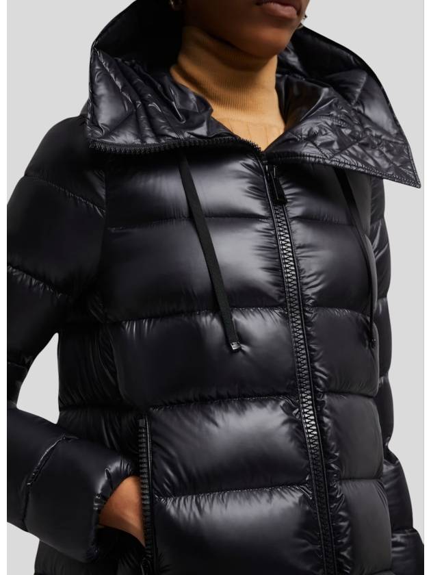 Women's Suyen Long Padding Black - MONCLER - BALAAN 6