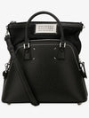 5AC Logo Patch Mini Tote Bag Black - MAISON MARGIELA - BALAAN 3