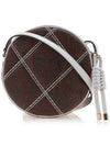 Paisley Quilted Round Shoulder Bag Brown - ETRO - BALAAN 4