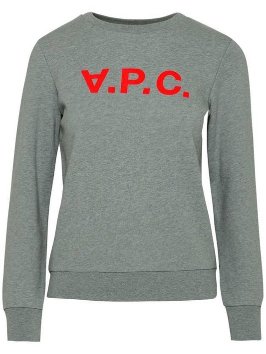 VPC Neon Sweatshirt Grey - A.P.C. - BALAAN 1