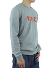 VPC Logo Crew Neck Sweatshirt Grey - A.P.C. - BALAAN 7