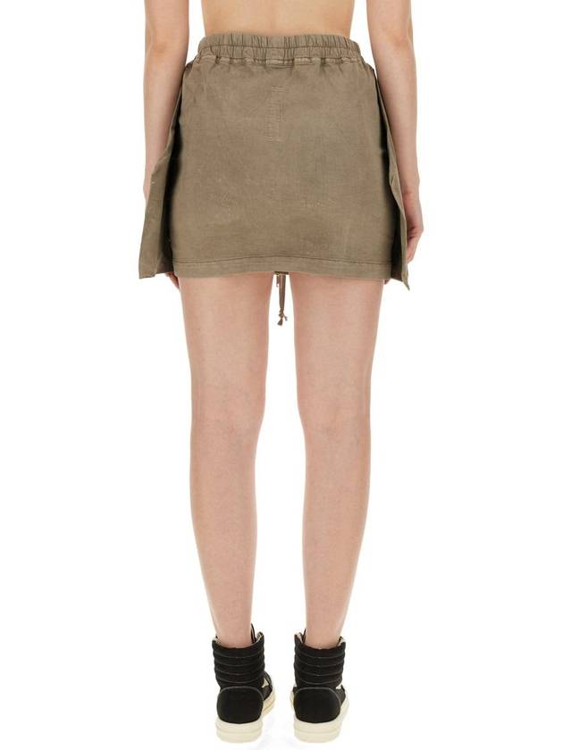 Rick Owens Drkshdw Mini Lido Skirt - RICK OWENS - BALAAN 3