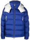 1A00146 549SK 732 POIRIER Blue White Men’s Padding - MONCLER - BALAAN 2