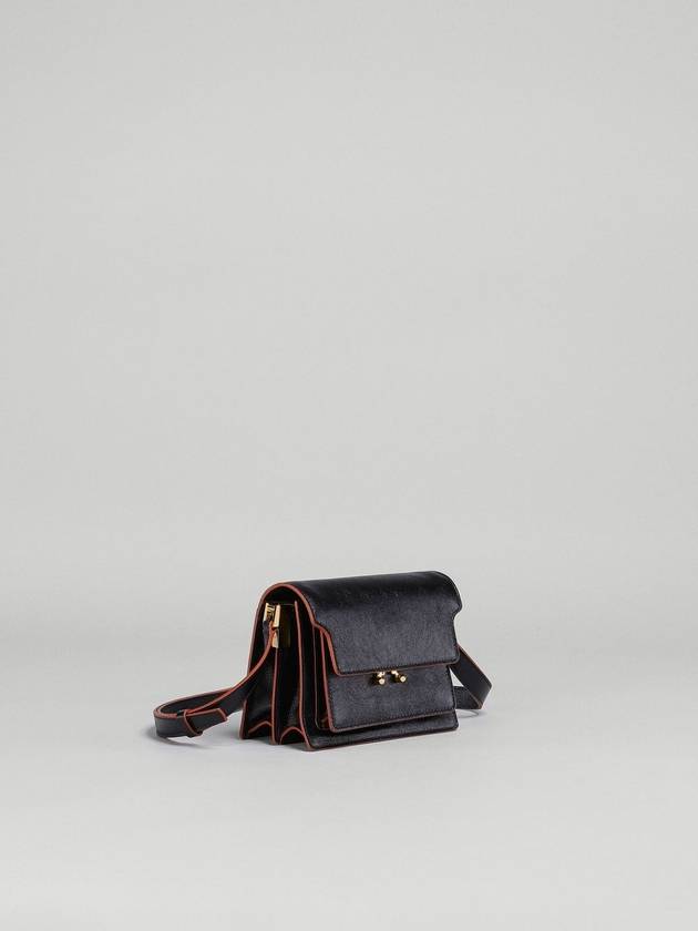 Trunk Soft Mini Shoulder Bag Black - MARNI - BALAAN 6