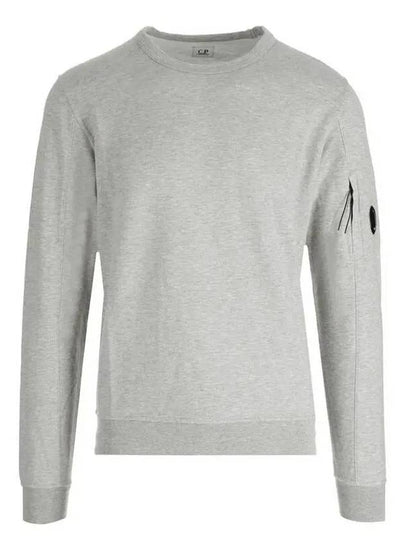 Lens Wappen Cotton Sweatshirt Grey - CP COMPANY - BALAAN 2