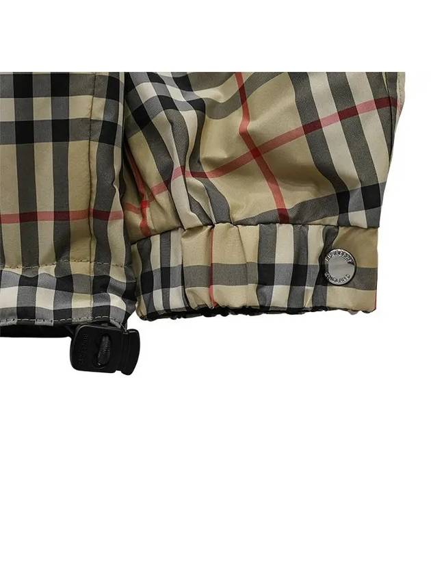 Reversible Vintage Check Hooded Jacket Archive Beige - BURBERRY - BALAAN 6