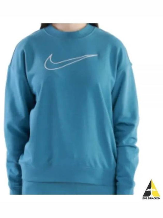 Dri-Fit Get Fit Sweatshirt Blue - NIKE - BALAAN 2