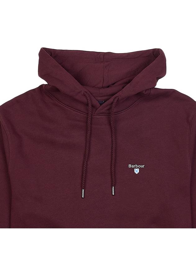 Grassington Hoodie Bordeaux - BARBOUR - BALAAN 4