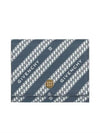 Logo Chain Bond Half Wallet Blue - GIVENCHY - BALAAN 2