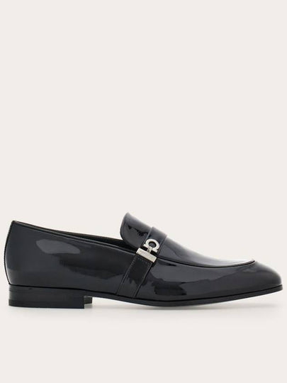 Gancini Ornament Moccasins Loafer Black - SALVATORE FERRAGAMO - BALAAN 2