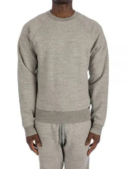 Crew Neck Cotton Sweatshirt Grey - TOM FORD - BALAAN 2