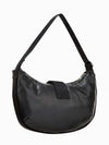 JEANS Women s Black CKJ Off Duty Medium Crescent Shoulder Bag DH3504 001 - CALVIN KLEIN - BALAAN 1