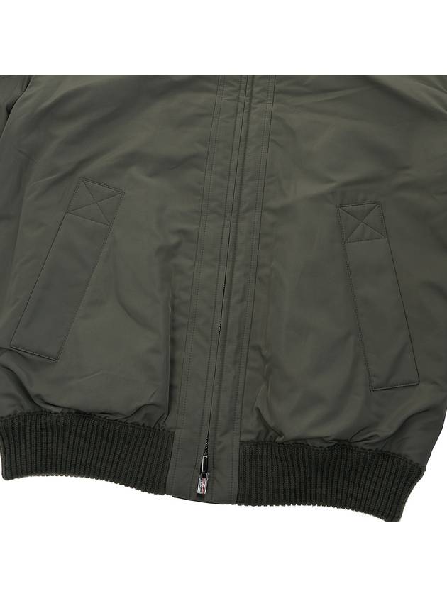 zip-up jacket green - LORO PIANA - BALAAN.