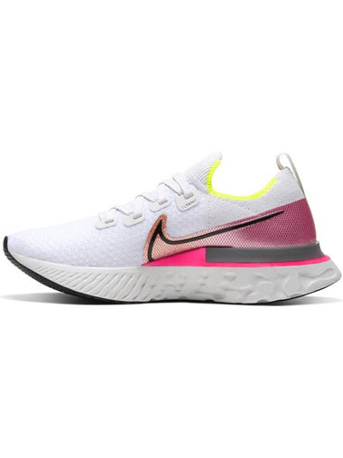 React Infinity Run Priknit Low Top Sneakers White Multi - NIKE - BALAAN 1