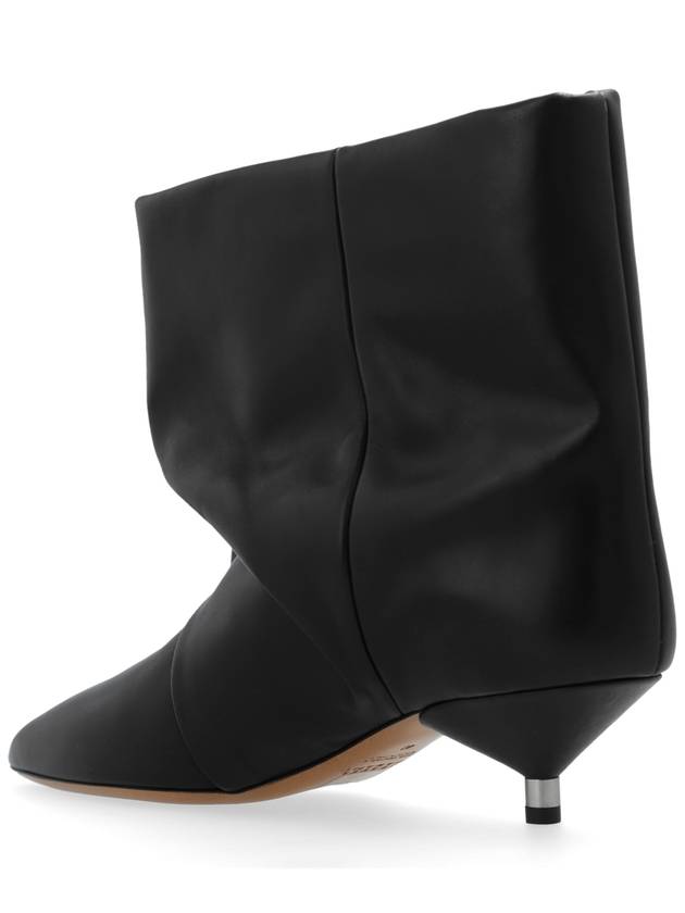 Isabel Marant Heeled Ankle Boots Ebbi, Women's, Black - ISABEL MARANT - BALAAN 5