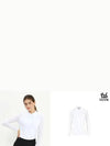 wide collar cold long sleeve t-shirt DD2WTS102WH - DUVIK - BALAAN 7