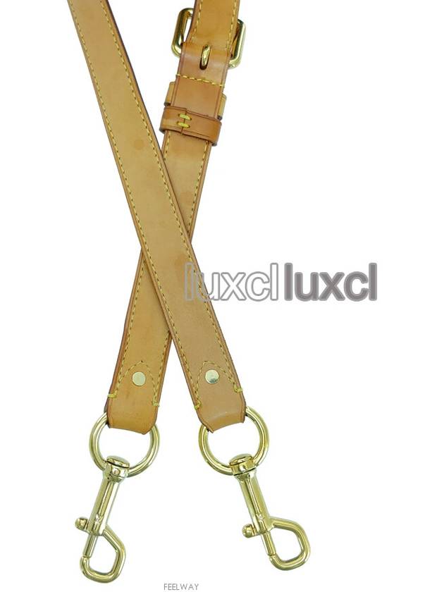 Leather shoulder strap 2 4 x 100cm - LOUIS VUITTON - BALAAN 4