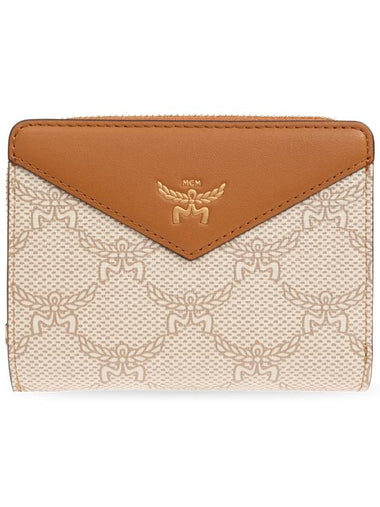 MCM Wallet Himmel Mini, Women's, Cream - MCM - BALAAN 1