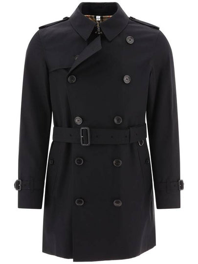 Short Wimbledon Trench Coat Black - BURBERRY - BALAAN 2