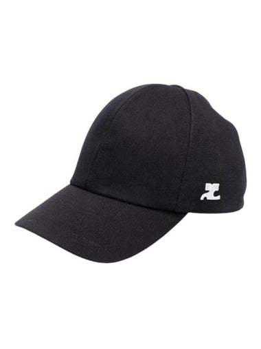 Signature Cotton Ball Cap Black - COURREGES - BALAAN 1