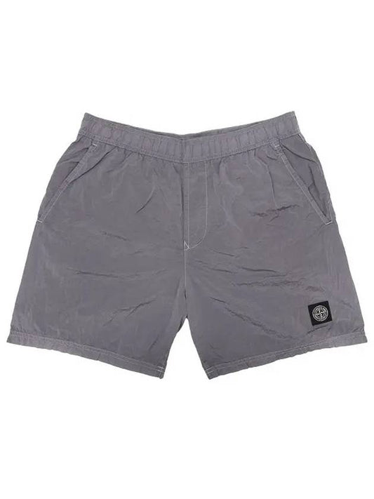 Nylon Metal Swimming Trunk Shorts Grey - STONE ISLAND - BALAAN 2