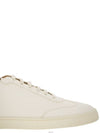 Deerskin Trainers Latex Sole Low Top Sneakers White - BRUNELLO CUCINELLI - BALAAN 8