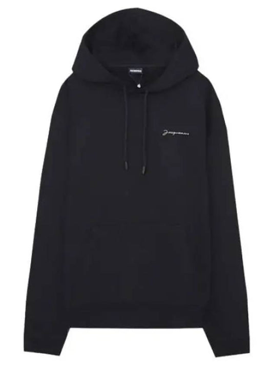 Jacquemus Le S Shirt Brodet Logo Embroidered Hooded Women - JACQUEMUS - BALAAN 1