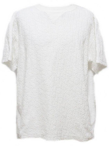 Oblique jacquard short sleeve L - DIOR - BALAAN 1