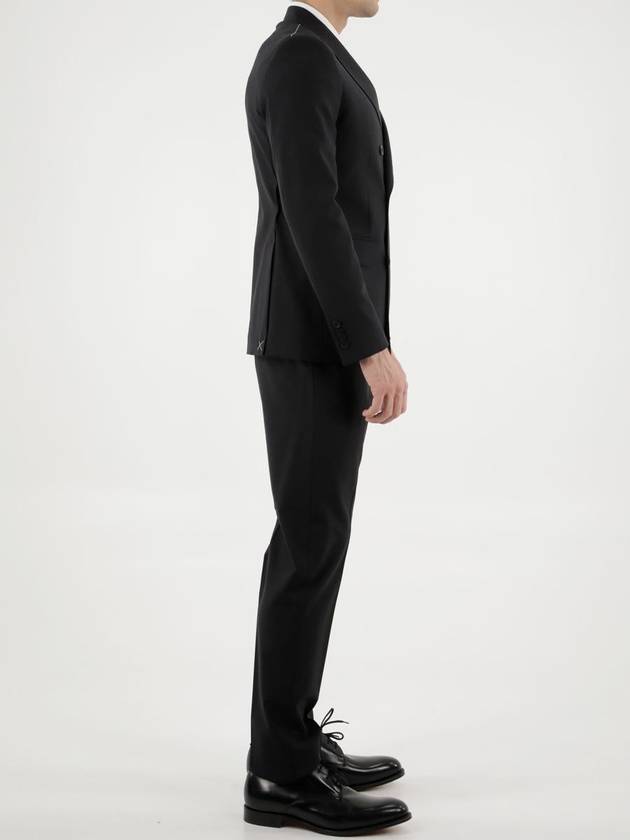 Black Wool Two-Piece Suit - TONELLO - BALAAN 3