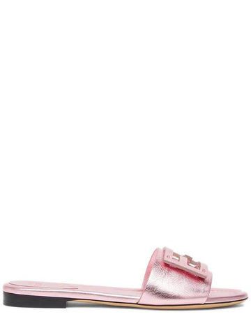 Fendi Sandals Pink - FENDI - BALAAN 1