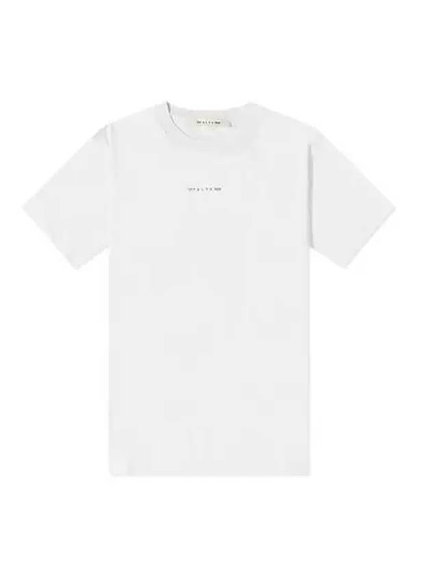 Alix T shirt Melt Circle Logo Short Sleeve White - 1017 ALYX 9SM - BALAAN 1