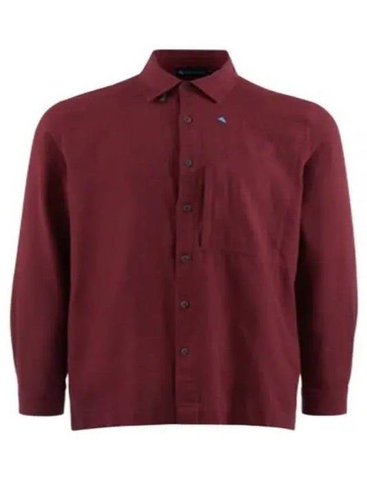 Helheim LS Shirt Man Tony Red 10169 243 - KLATTERMUSEN - BALAAN 2