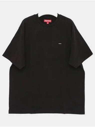 Small box logo short sleeve t shirt SS24KN18 BLACK 271414 1039859 - SUPREME - BALAAN 1