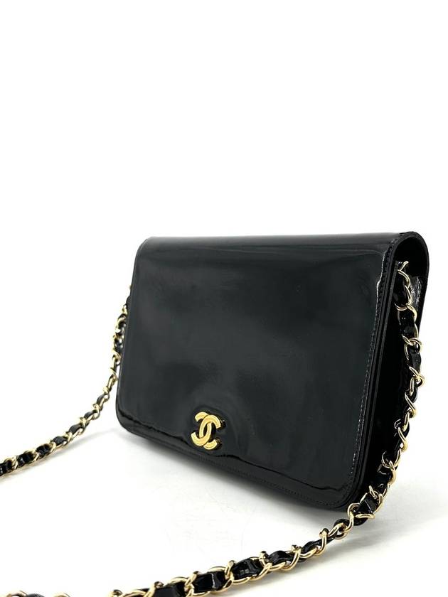 Patent woc mini bag shoulder - CHANEL - BALAAN 3