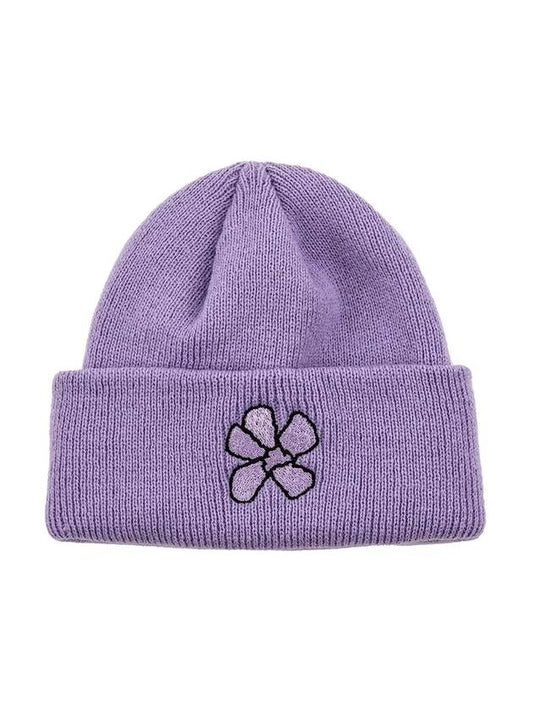 FLOWER BEANIE PURPLE - UNALLOYED - BALAAN 2