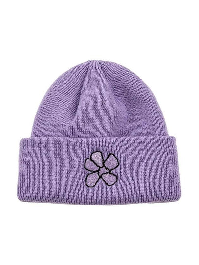 Flower Beanie Purple - UNALLOYED - BALAAN 2