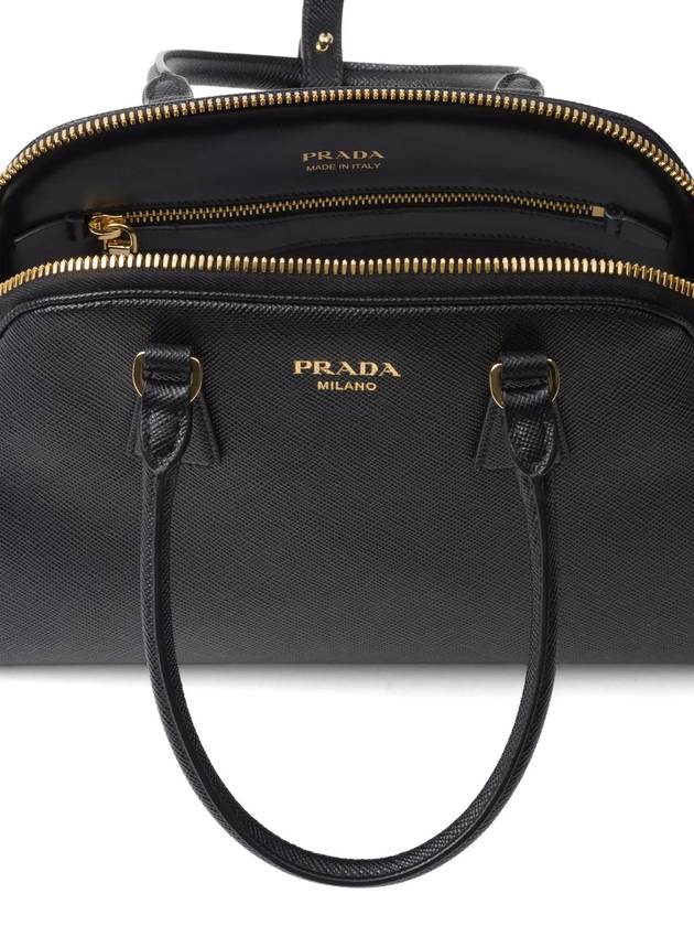 Medium Saffiano Leather Black - PRADA - BALAAN 5