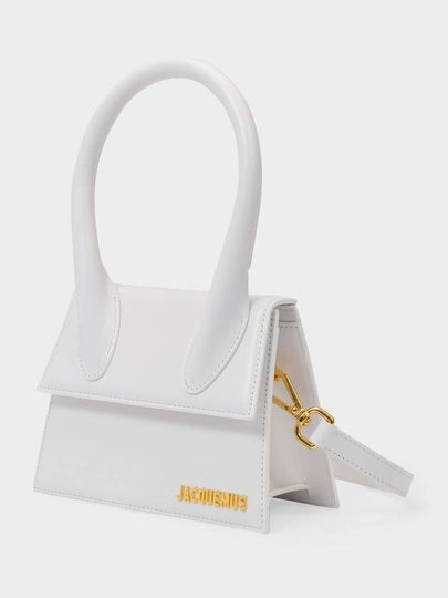 Le Chiquito Moyen Bag - Jacquemus - White - Leather - JACQUEMUS - BALAAN 2