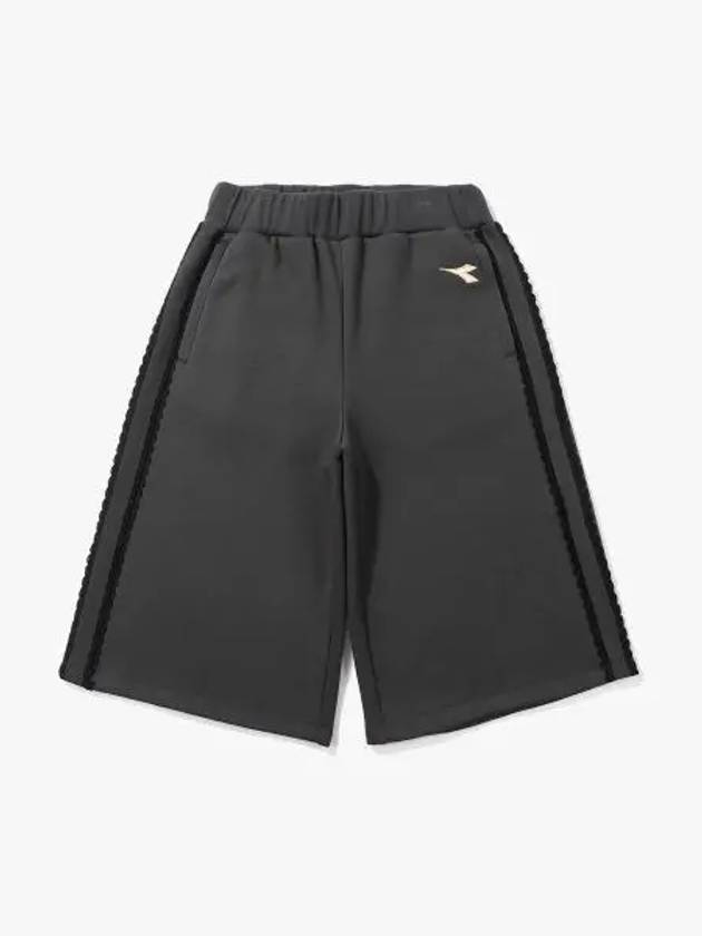 Diadora Crosscoat Lace Line Half Pants CHARCOAL GRAY - DIADORA - BALAAN 1